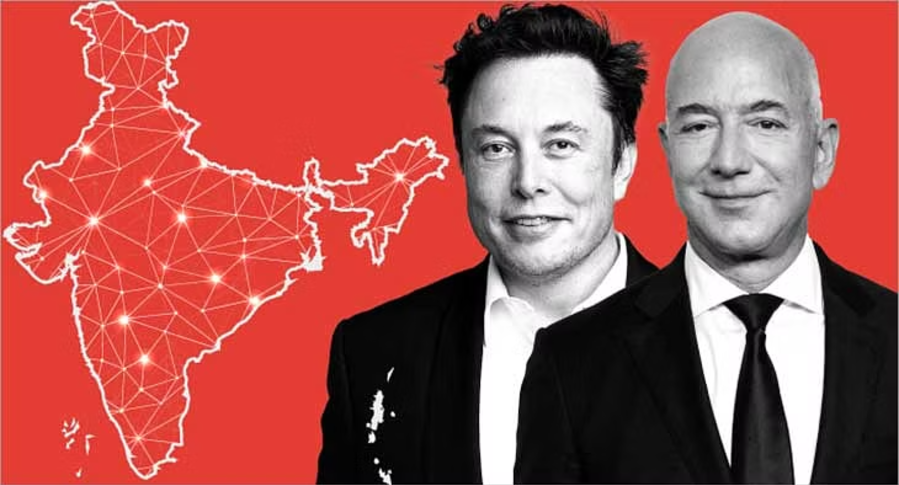Elon Musk & Jeff Bezos-Eyes on India