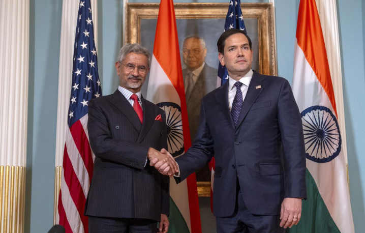 India's External Affairs Minister S. Jaishankar with US Secretary of State Marco Rubio