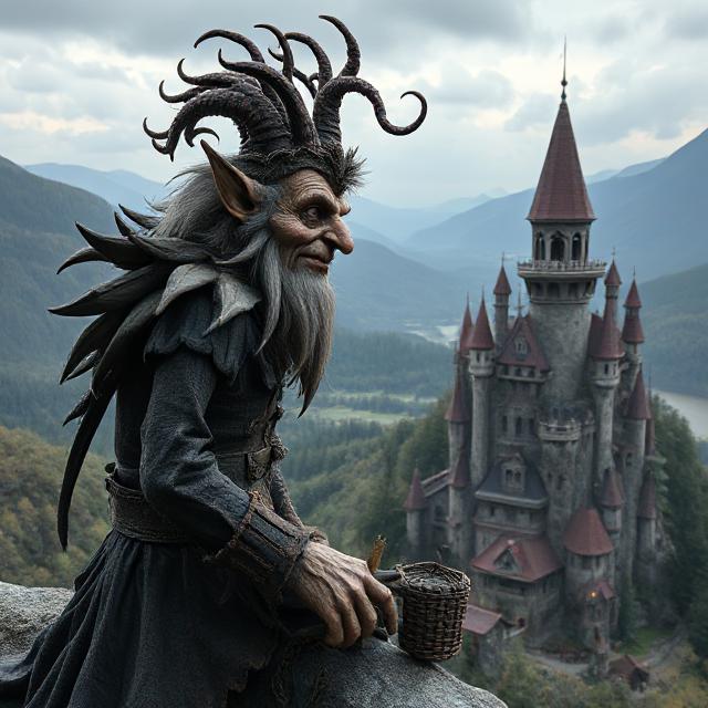 The fairytale figure Rumpelstiltskin whose name held magical power inspires the medical concept that naming an illness can bring patients relief and control. (Image: AI Generated)