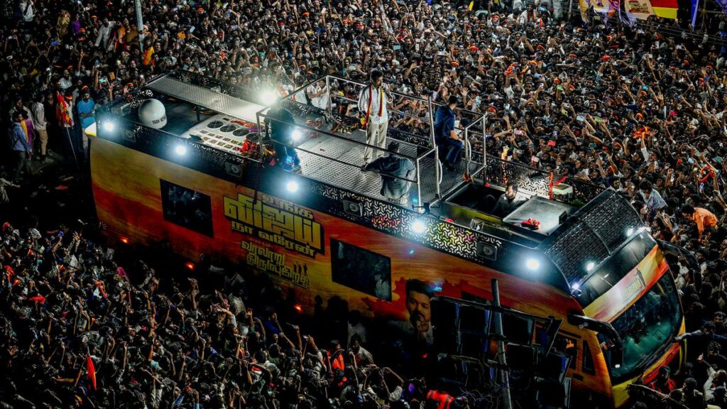 Supreme Court of India orders a CBI probe into the Karur stampede, forming a three-member panel led by Justice Ajay Rastogi to monitor the investigation. (PC: The Hindu)