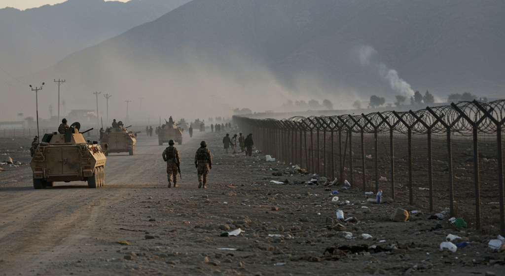 Border calm after chaos Pakistan and Afghanistan enter a 48-hour ceasefire following one of the deadliest cross-border clashes in recent years.(Image: AI Generated)