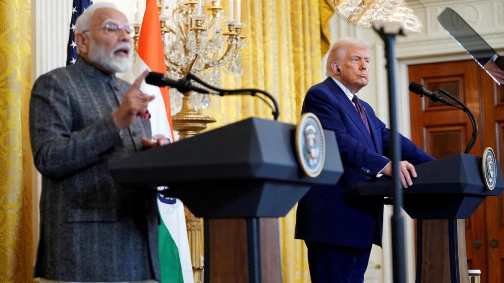 White House revises fact sheet on India–US interim trade deal, dropping reference to pulses and modifying language on India’s purchase commitments. (PC: Reuters)