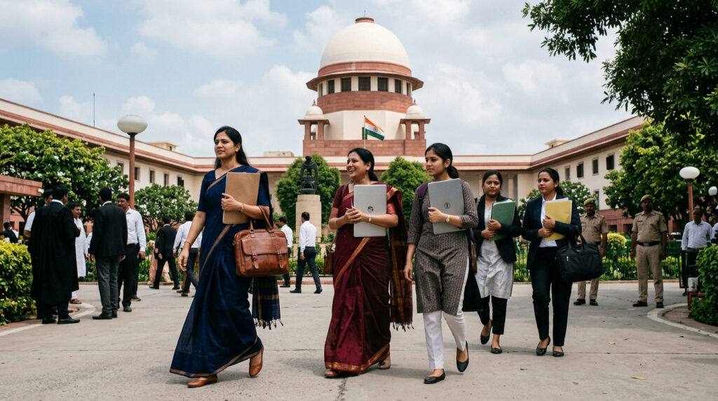 The Supreme Court raises concerns that mandatory menstrual leave laws could unintentionally affect women’s employment opportunities. (Image: AI Generated)