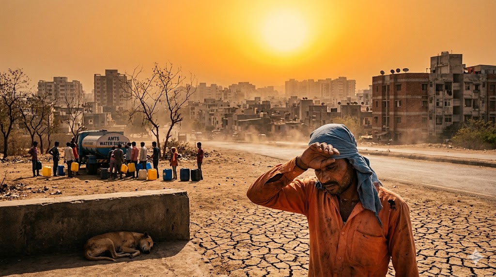 India heatwave hottest cities